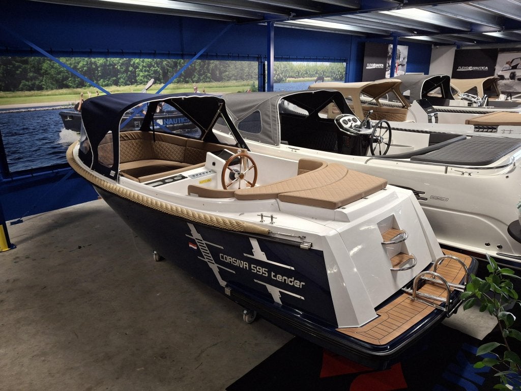 Corsiva 595 Tender | 20pk tm 60pk mogelijk!, Watersport en Boten, Niet ingevuld, 60 pk, Tender, Niet ingevuld
