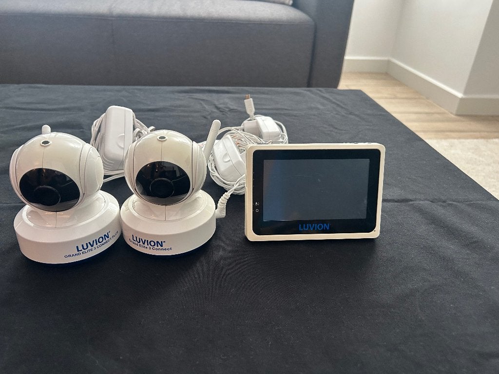 2x Luvion grand Elite 3 Connect en Connect plus, Ophalen, Gebruikt, 100 tot 250 meter, Camera