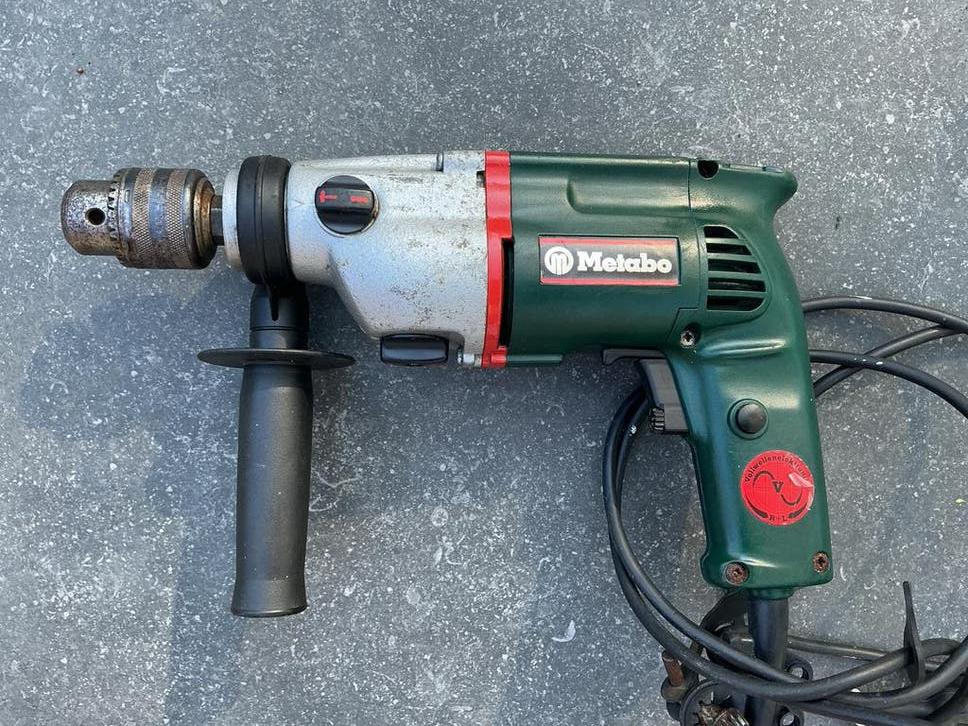 Metabo klop-hamerboor 500 watt. Gebruikt maar technisch goed, Gebruikt, Boor- en/of Breekhamer, Ophalen of Verzenden, Klopboormechanisme