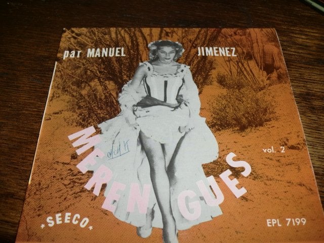 Manuel Jimenez/Tonin Garcia ‎Merengues Vol.2 Seeco ‎EP, Ophalen of Verzenden, Gebruikt, 7 inch, EP