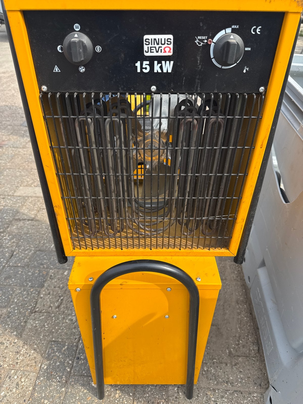 Sinus Jevi TXI 150 15 kW elektrische kachel, Gebruikt, Kachel, Minder dan 60 cm, Ophalen of Verzenden