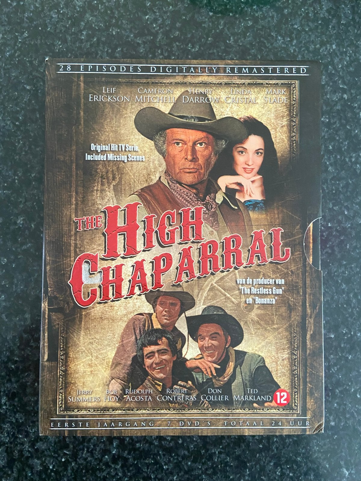 The High Chaparral - Seizoen 1 (DVD Boxset), Nederlands, Ophalen of Verzenden, Zo goed als nieuw, Vanaf 12 jaar