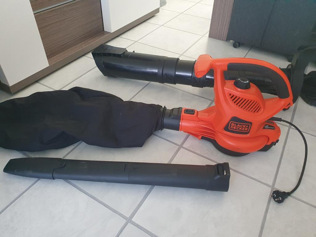 Black en decker bladblazer en zuiger, Ophalen of Verzenden, Zo goed als nieuw, Elektrisch