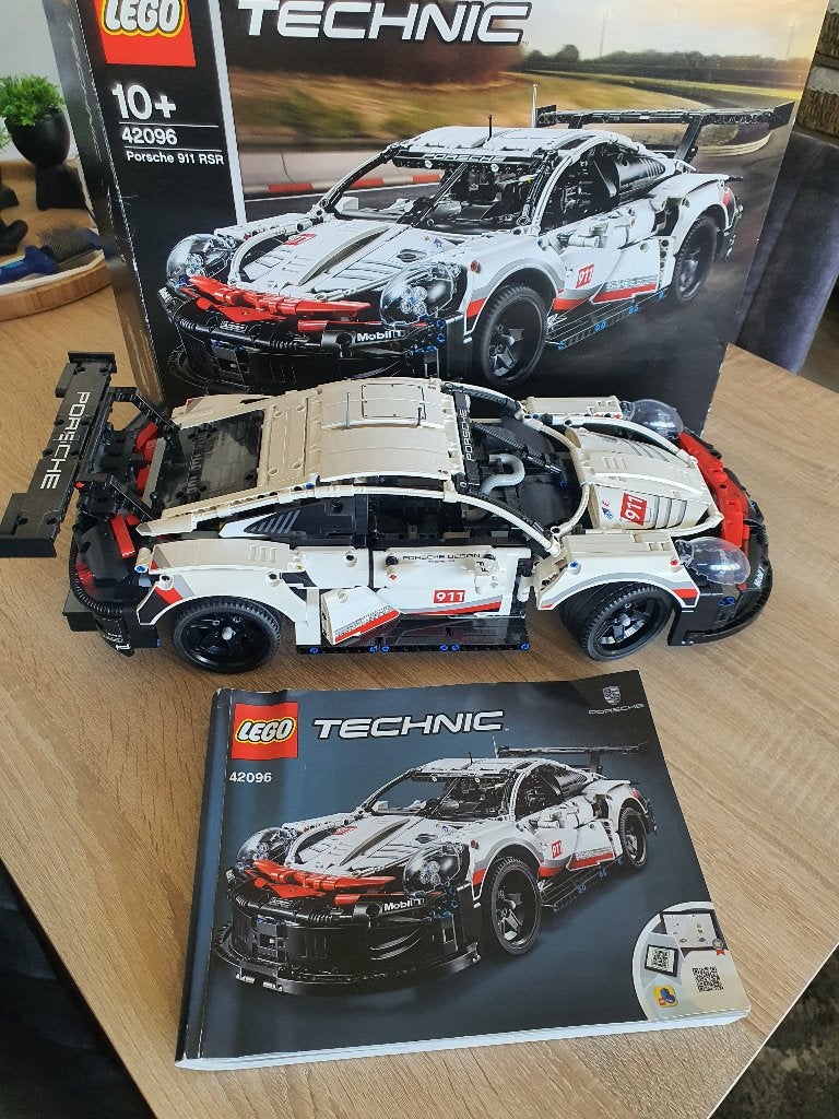 Te koop Porsche 911 RSR 42096, Compleet, Lego, Ophalen of Verzenden, Zo goed als nieuw