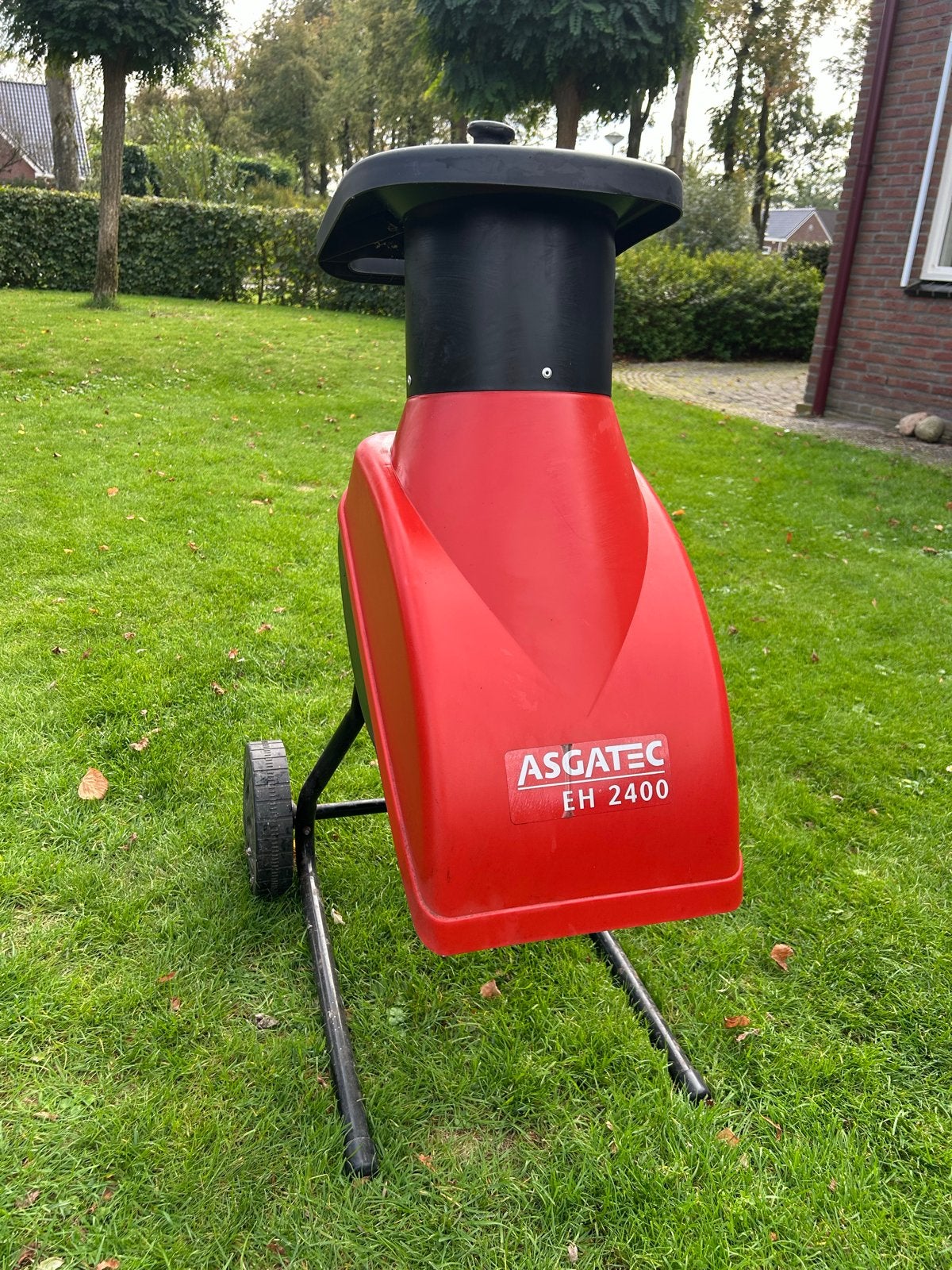 ASGATEC EH 2400 elektrische hakselaar, Ophalen, Gebruikt, Elektrisch, Met opvangzak