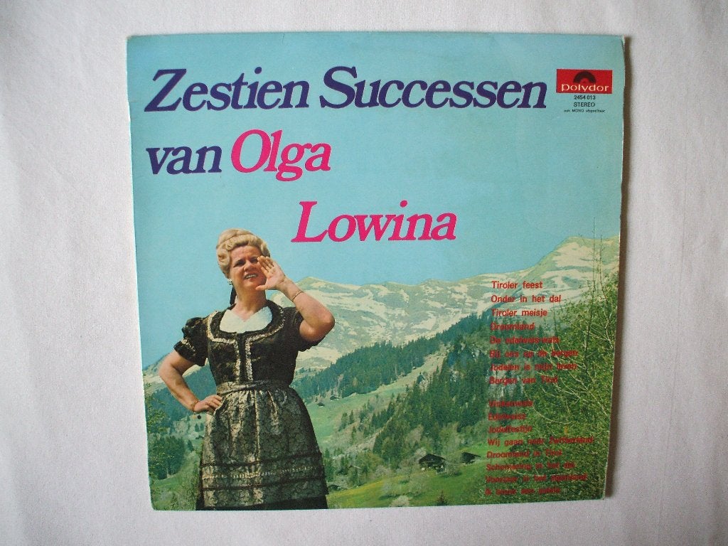 Olga Lowina - Zestien successen van LP, LP, Gebruikt, Ophalen of Verzenden, Levenslied of Smartlap
