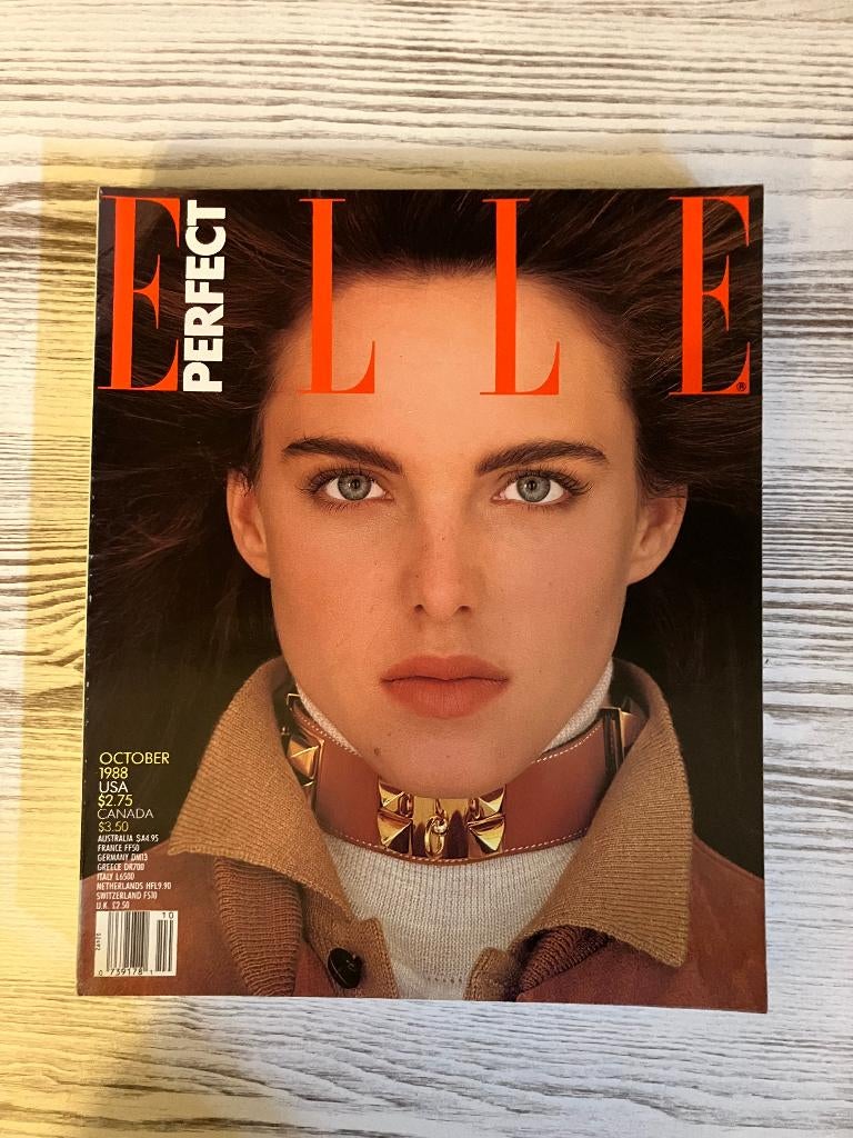 Elle Magazine USA october 1988, Verzamelen, Tijdschriften, Kranten en Knipsels, Ophalen of Verzenden, 1980 tot heden, Buitenland