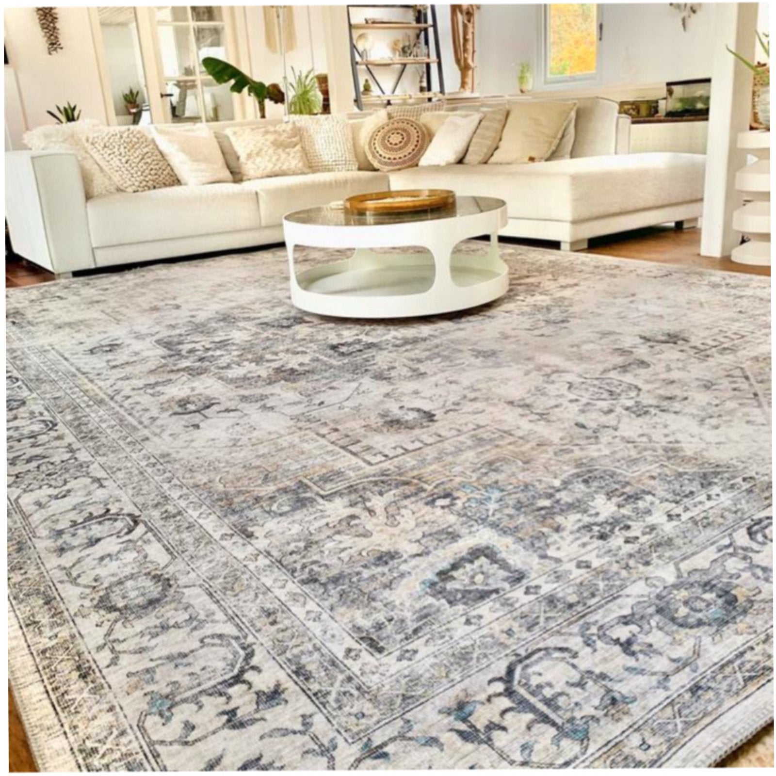 Vintage xxl - luxe chenille vloerkleed- fotoshoot, Ophalen, 200 cm of meer, Zo goed als nieuw, 200 cm of meer
