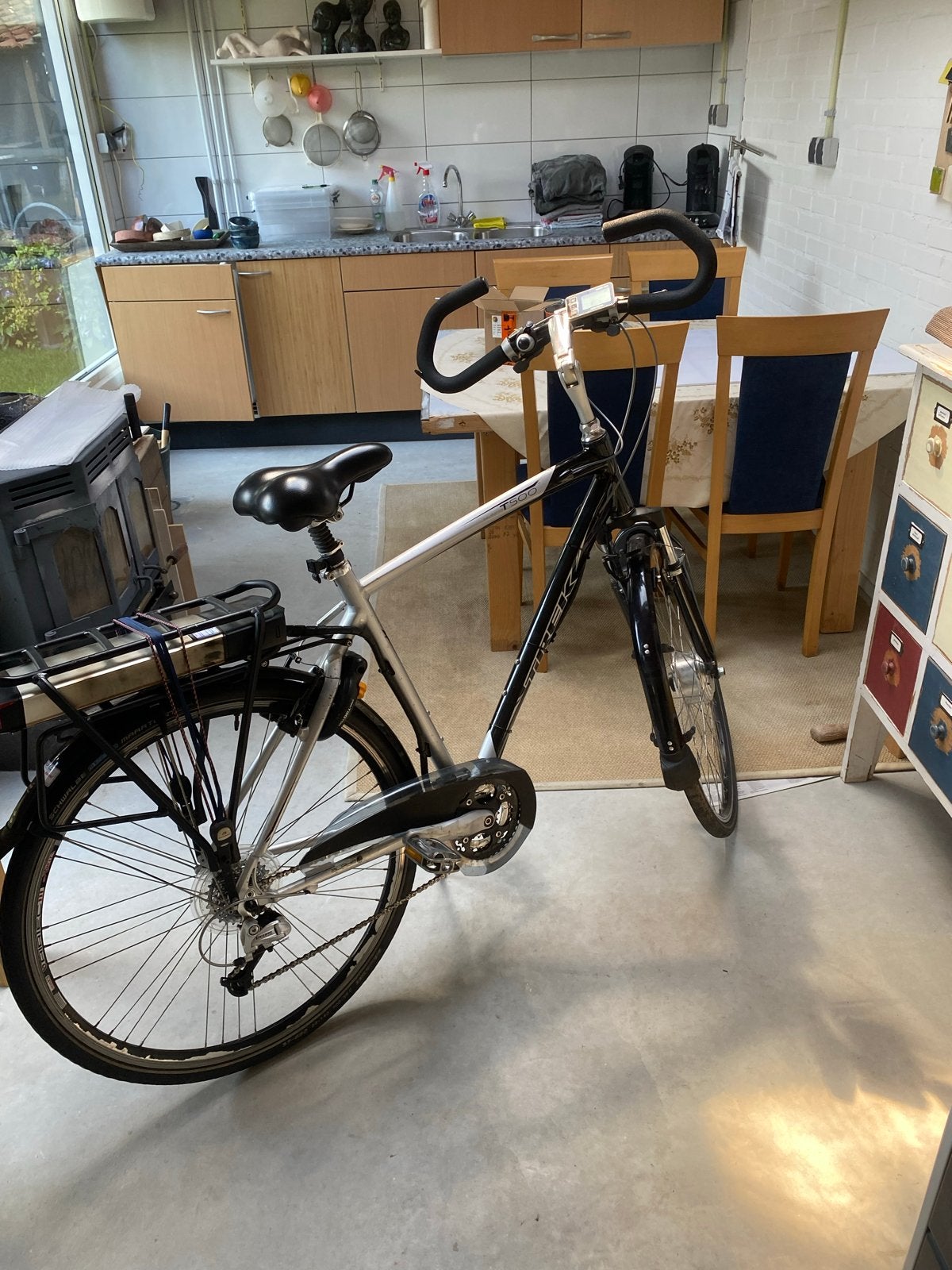 Trek T500 Navigator elektrische fiets, Gebruikt, 50 km per accu of meer, 55 tot 59 cm, Ophalen