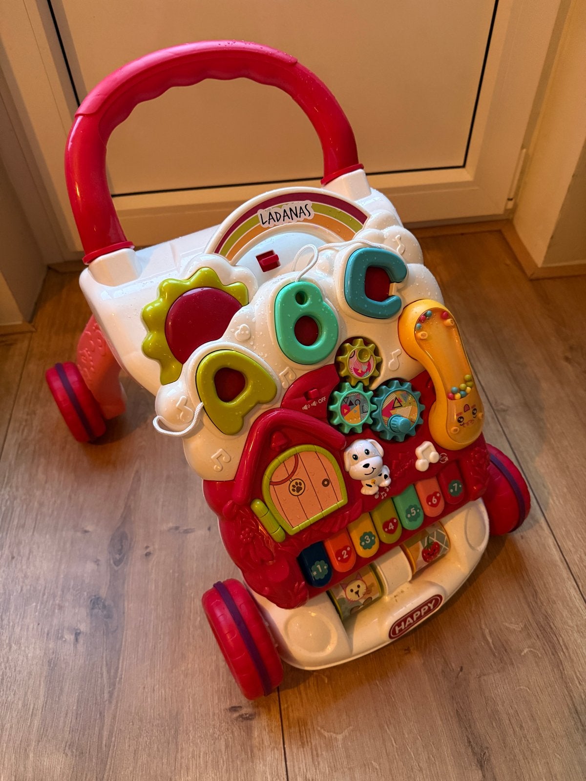 Kinder Loopwagen Engels, Ophalen, Gebruikt, Overige typen, Met licht