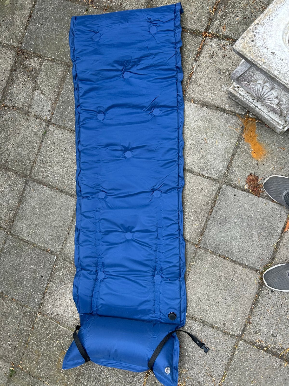 Comfortabel zelfopblazend matras voor kamperen, Ophalen of Verzenden, Zo goed als nieuw