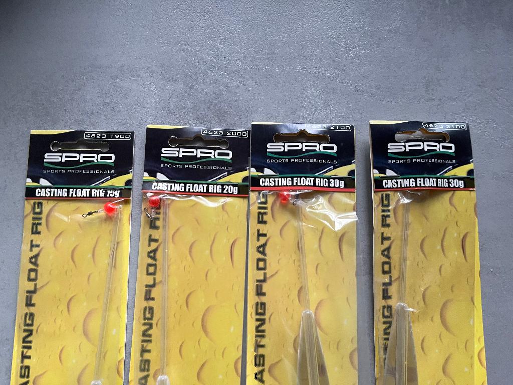 adv 66 / NIEUW 4 x SPRO Casting Float Rig, Ophalen of Verzenden, Nieuw, Overige typen