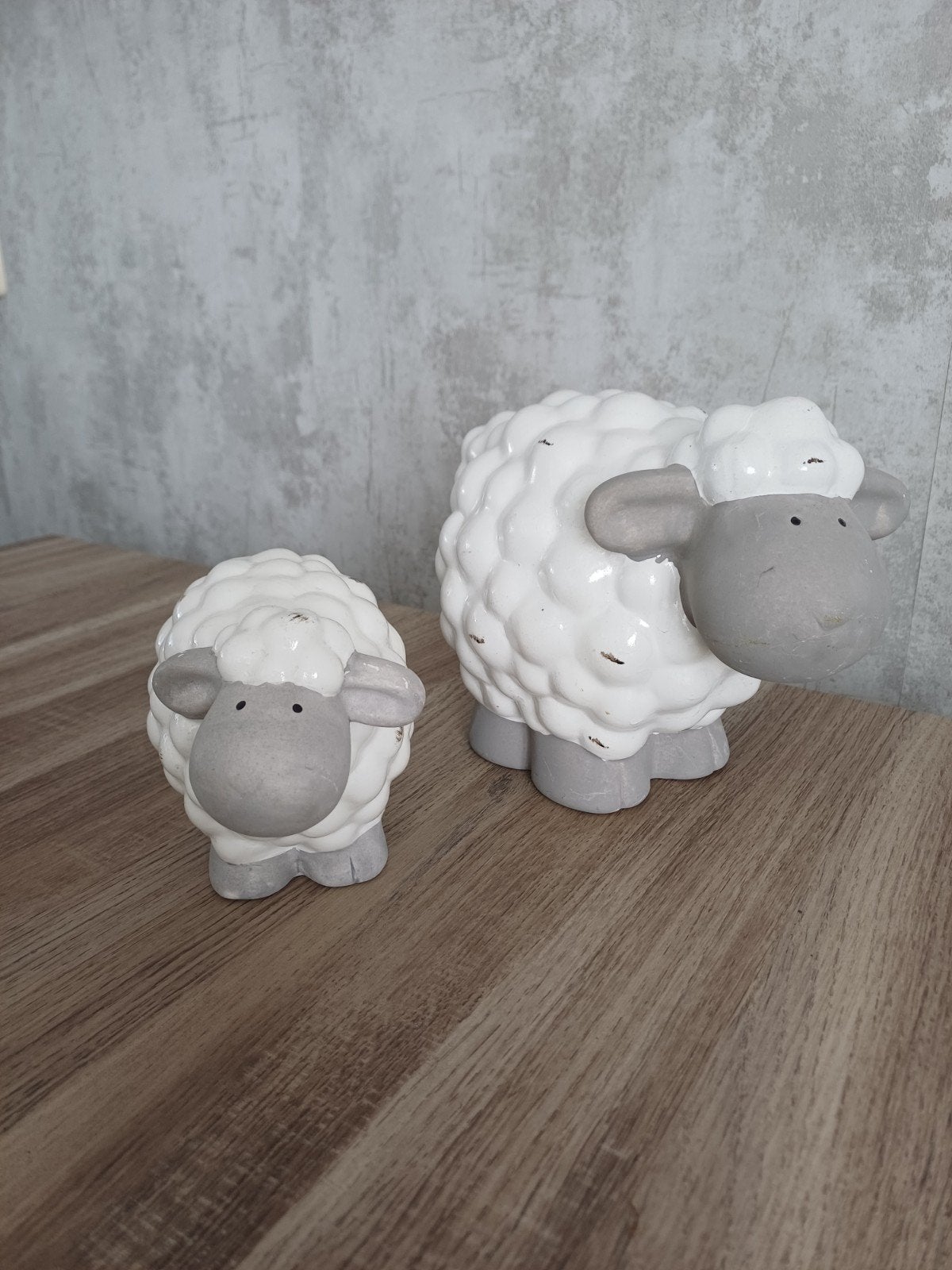 Decoratieve schapen van steen., Ophalen of Verzenden, Zo goed als nieuw, Dier