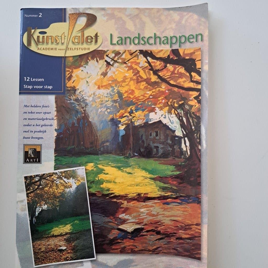 Palet van de lage landen, Dorps- en stadsgezichten, Ophalen of Verzenden, Gelezen