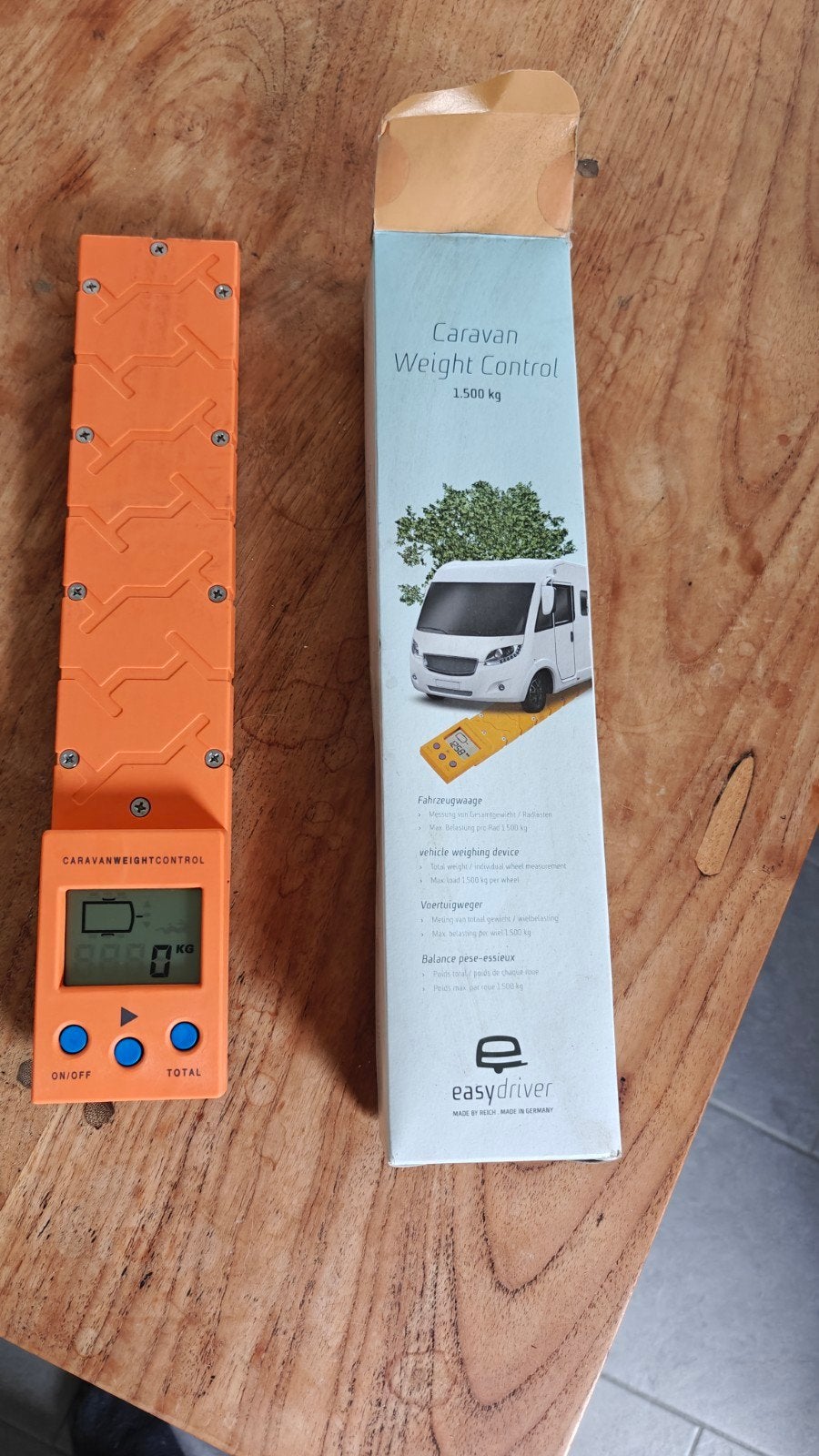 Caravan Weight Control EasyDriver voertuigweger, Ophalen of Verzenden, Zo goed als nieuw