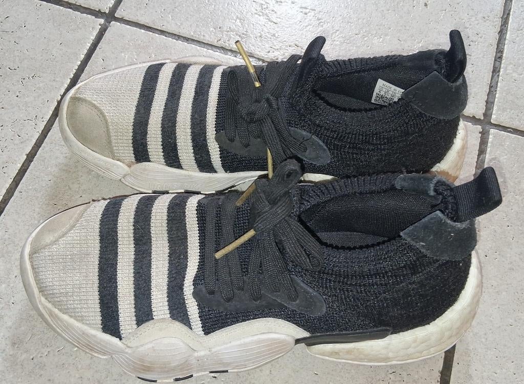 ADIDAS ADAO SHOENEN maat 38 2/3, Ophalen, Zo goed als nieuw, Hardloopschoenen, Adidas