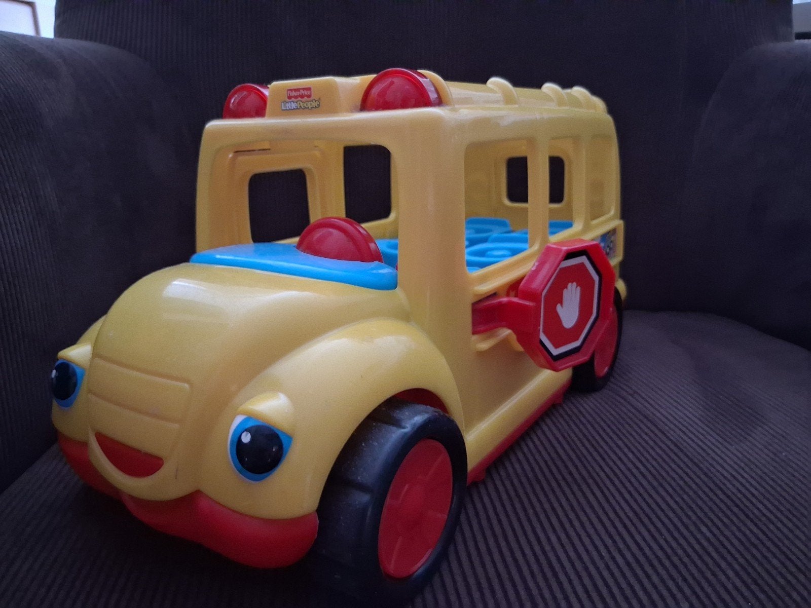 Fisher-Price Little People Schoolbus, Ophalen of Verzenden, Gebruikt