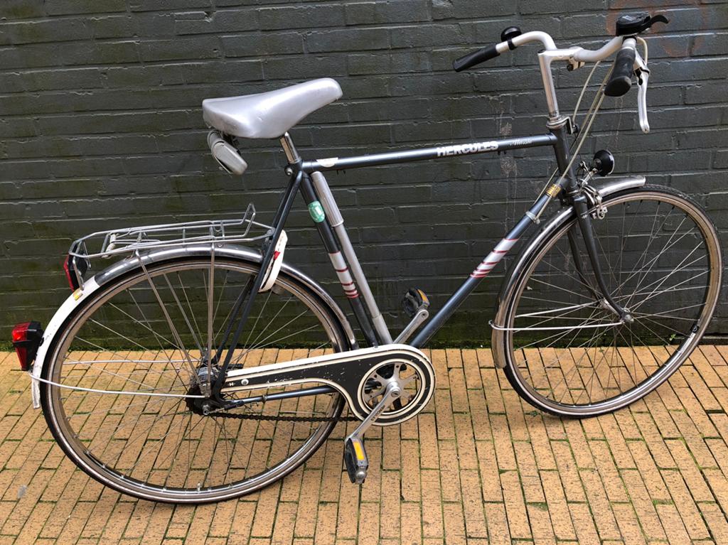 Hercules Alassio herenfiets classic (topstaat!), Ophalen, Zo goed als nieuw, Overige merken, Versnellingen