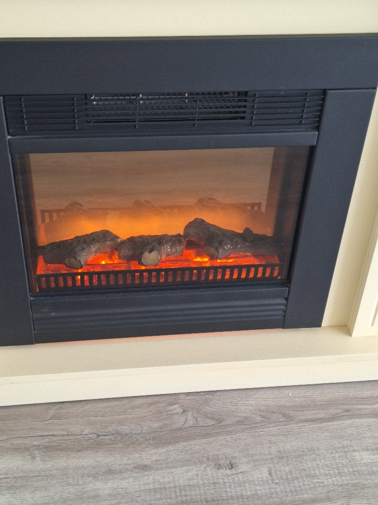elektrische haard, Huis en Inrichting, Haarden, Ophalen, Gebruikt, Vrijstaande haard, Elektrische haard