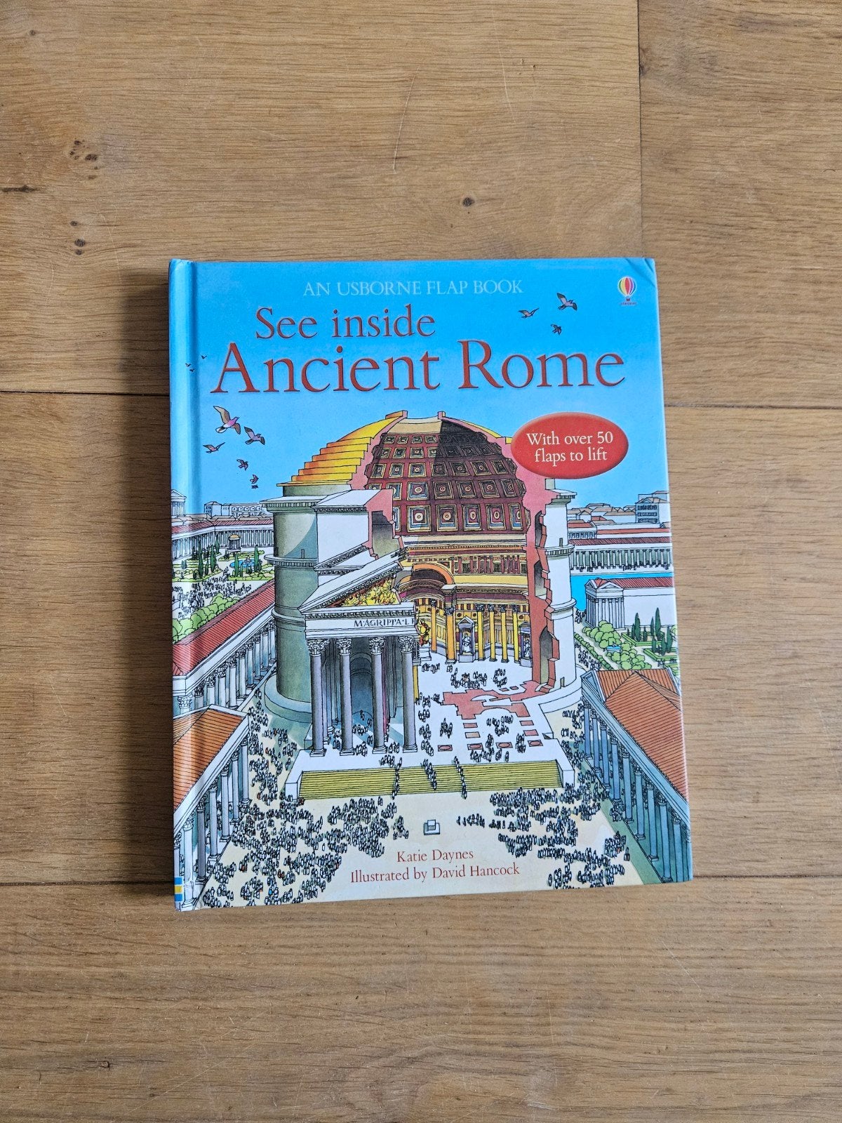 Unique Usborne book See inside ancient Rome - Uniek Engels b, Ophalen of Verzenden, Zo goed als nieuw, Non-fictie