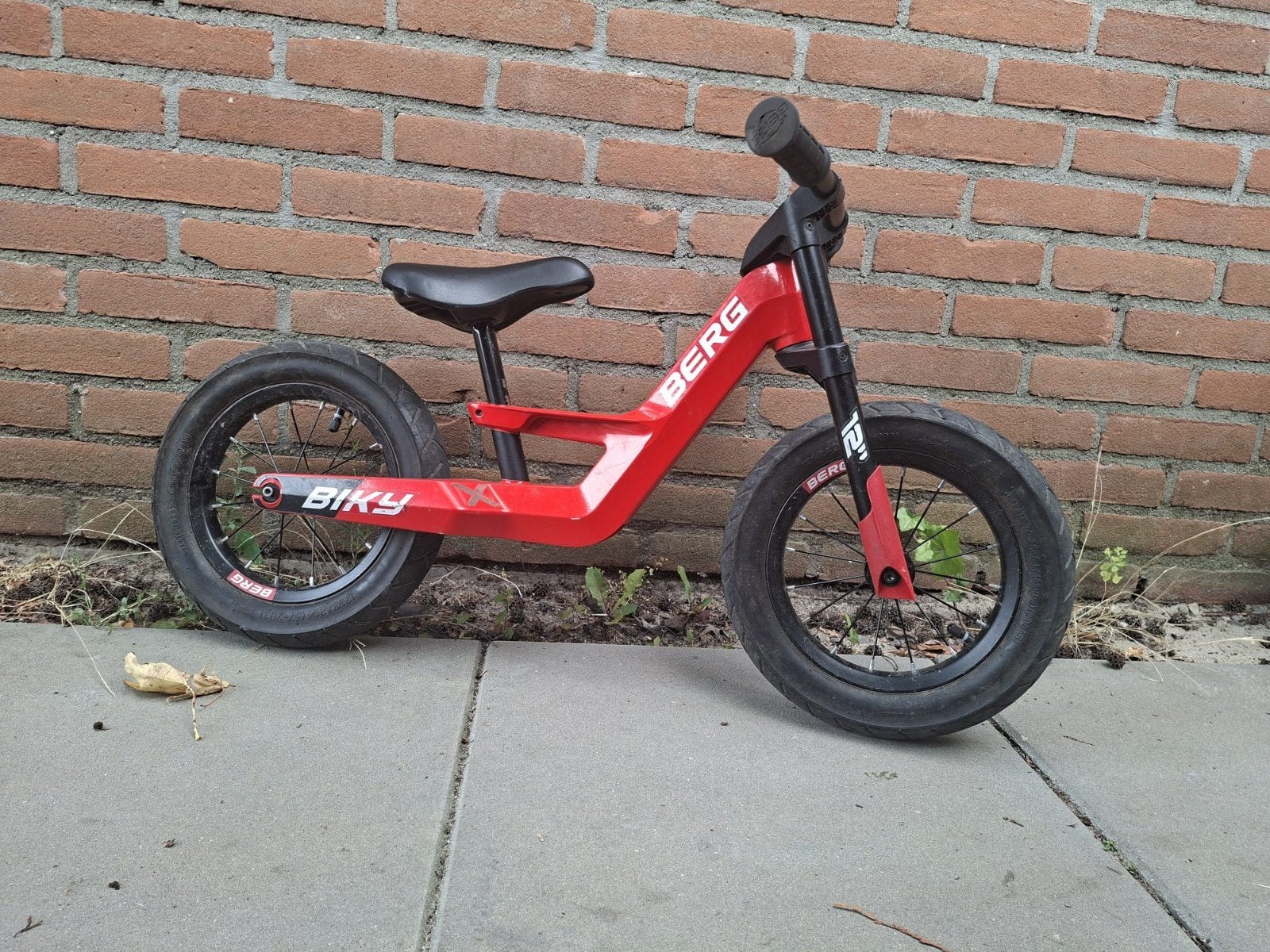 BERG Biky loopfiets rood - Zo goed als nieuw, Ophalen, Zo goed als nieuw, Minder dan 16 inch, BERG