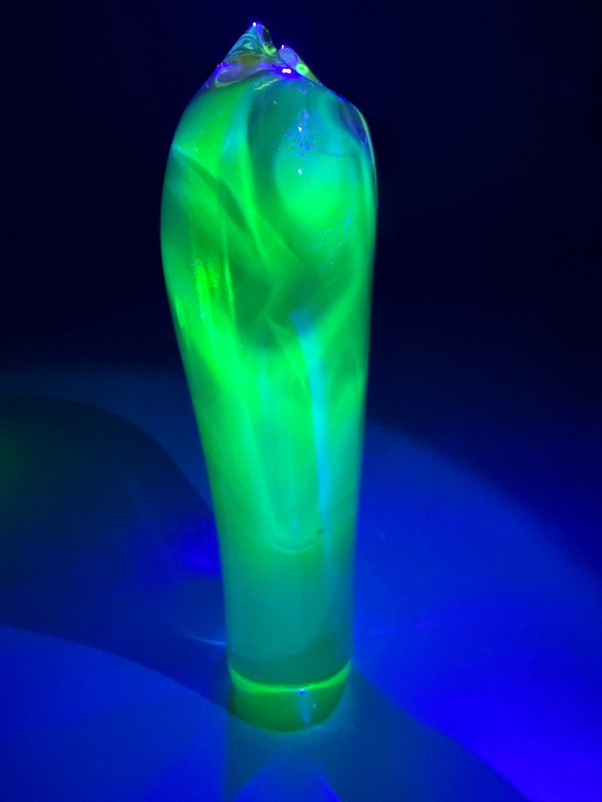 Škrdlovice Uranium Glas Vaas - Emanuel Beránek, Ophalen of Verzenden