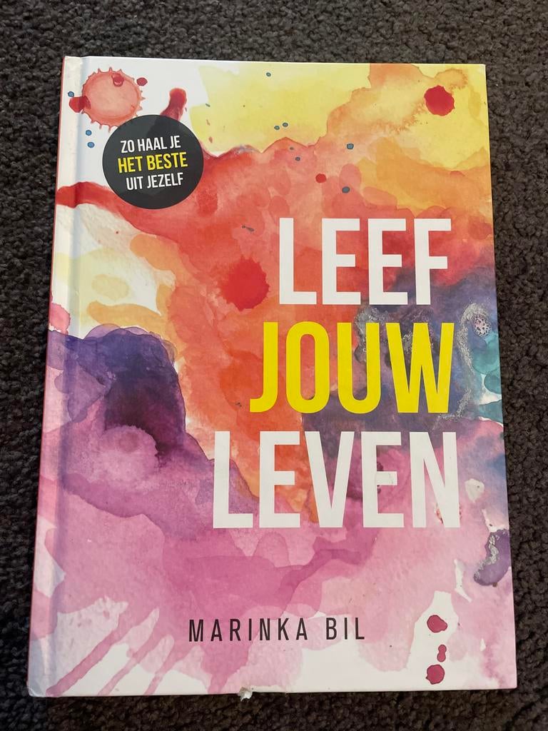 Leef Jouw Leven - Marinka Bil (Zo goed als nieuw), Boeken, Ophalen of Verzenden, Zo goed als nieuw