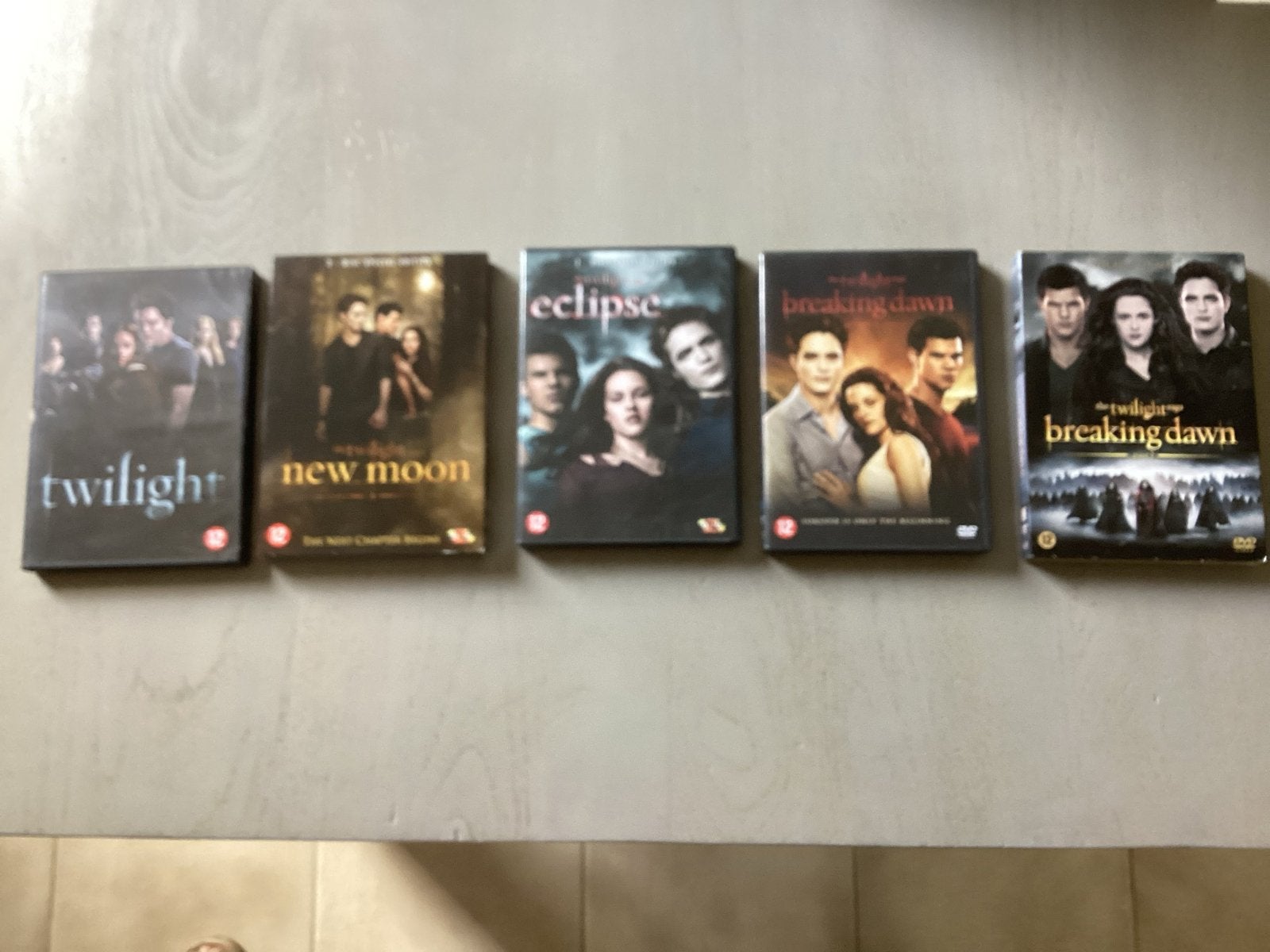 The Twilight Saga Complete Collectie (5 DVD's), Cd's en Dvd's, Dvd's | Overige Dvd's, Nederlands, Ophalen of Verzenden, Vanaf 12 jaar