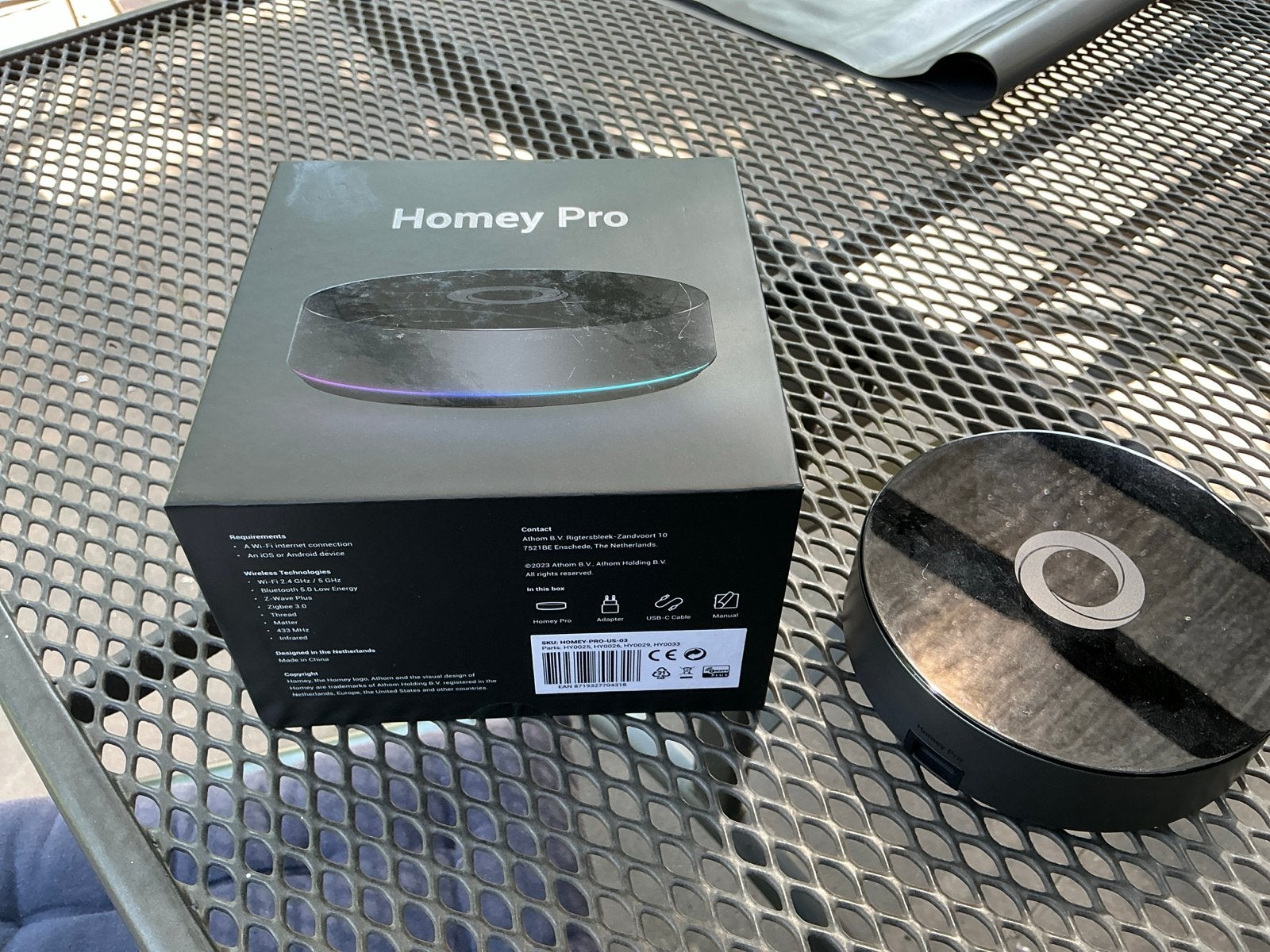 Homey Pro Smart Home Hub - Zo goed als nieuw, Ophalen of Verzenden, Zo goed als nieuw