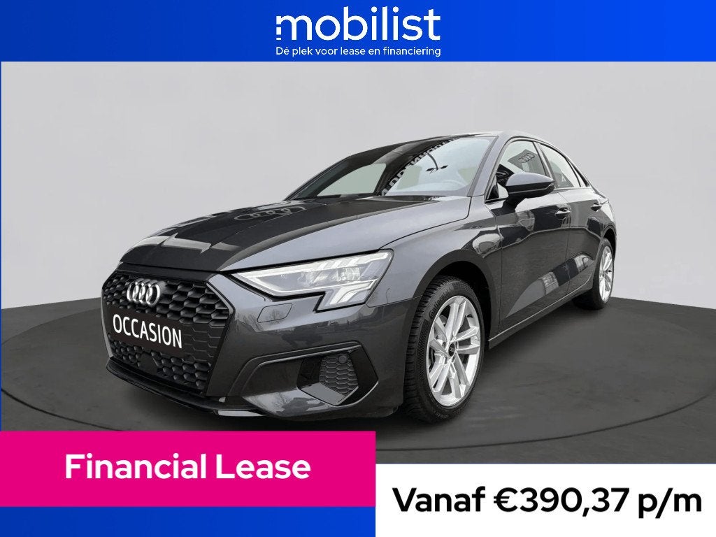 Audi A3 Limousine 30 TFSI 110pk Advanced Edition (bj 2023), Gebruikt, 680 kg, Origineel Nederlands, Bedrijf