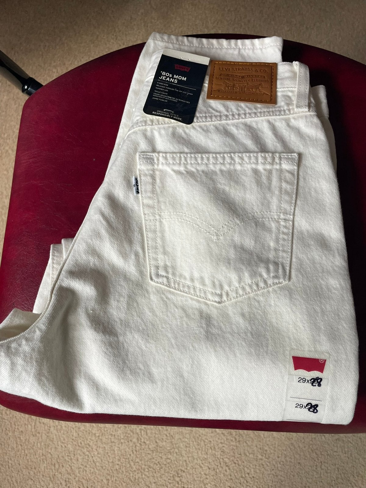 Levi’s ´80s mom jeans, Ophalen of Verzenden, Nieuw, Overige kleuren, W28 - W29 (confectie 36)