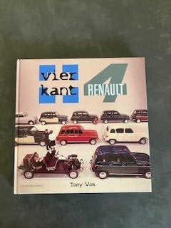 Boek Vierkant Renault 4; geschiedenis van de R4, Ophalen of Verzenden, Zo goed als nieuw, Tony Vos, Renault