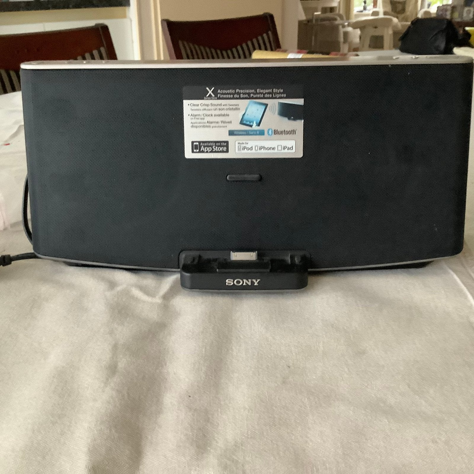 Sony doc station voor ipad, ipod en iphone, Ophalen of Verzenden, Gebruikt