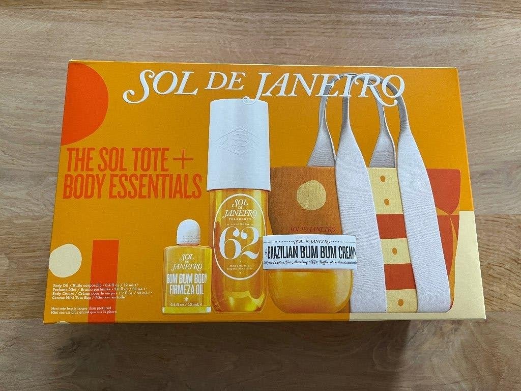 Sol de janeiro cadeau set, Ophalen of Verzenden, Nieuw, Bodylotion, Crème of Olie