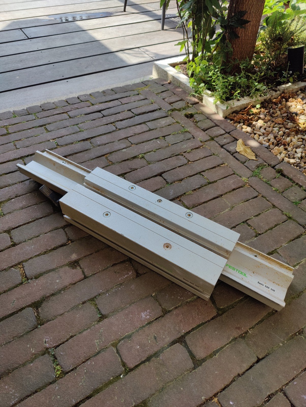 Festool Basis SAS 500 zijgeleiders roltafel, Ophalen, 1200 watt of meer, Festool, 30 tot 70 mm