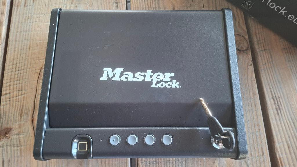Masterlock MLD08EB digitale compacte Safe kluis vingerafdruk, ,, Nieuw, Ophalen of Verzenden, ,