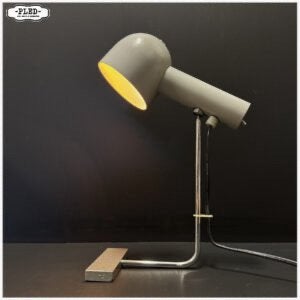 Josef Hurka lamp Tafellamp Bureaulamp Napako, Metaal, Overige merken, Gebruikt, Grijs