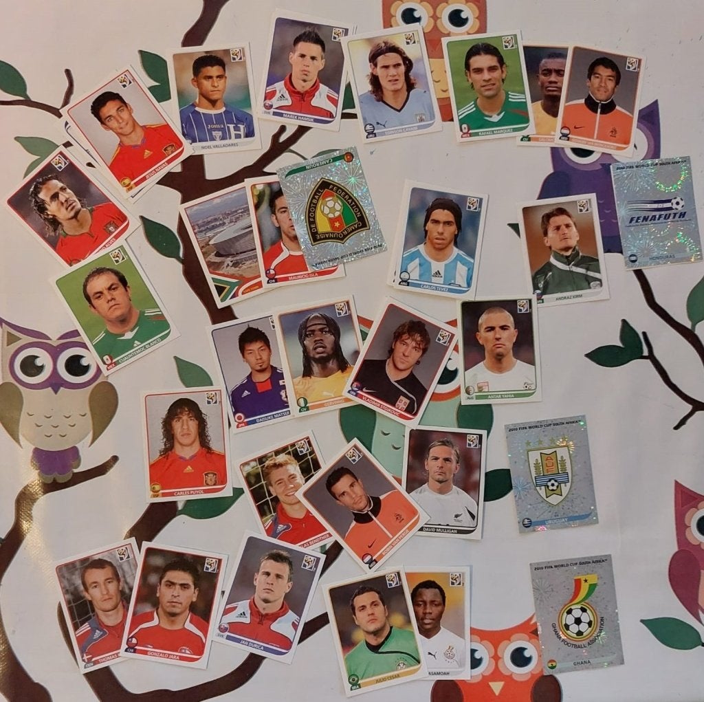 Panini voetbal plaatjes WK 2010, Verzamelen, Ophalen of Verzenden, Zo goed als nieuw, Overige binnenlandse clubs, Poster, Plaatje of Sticker