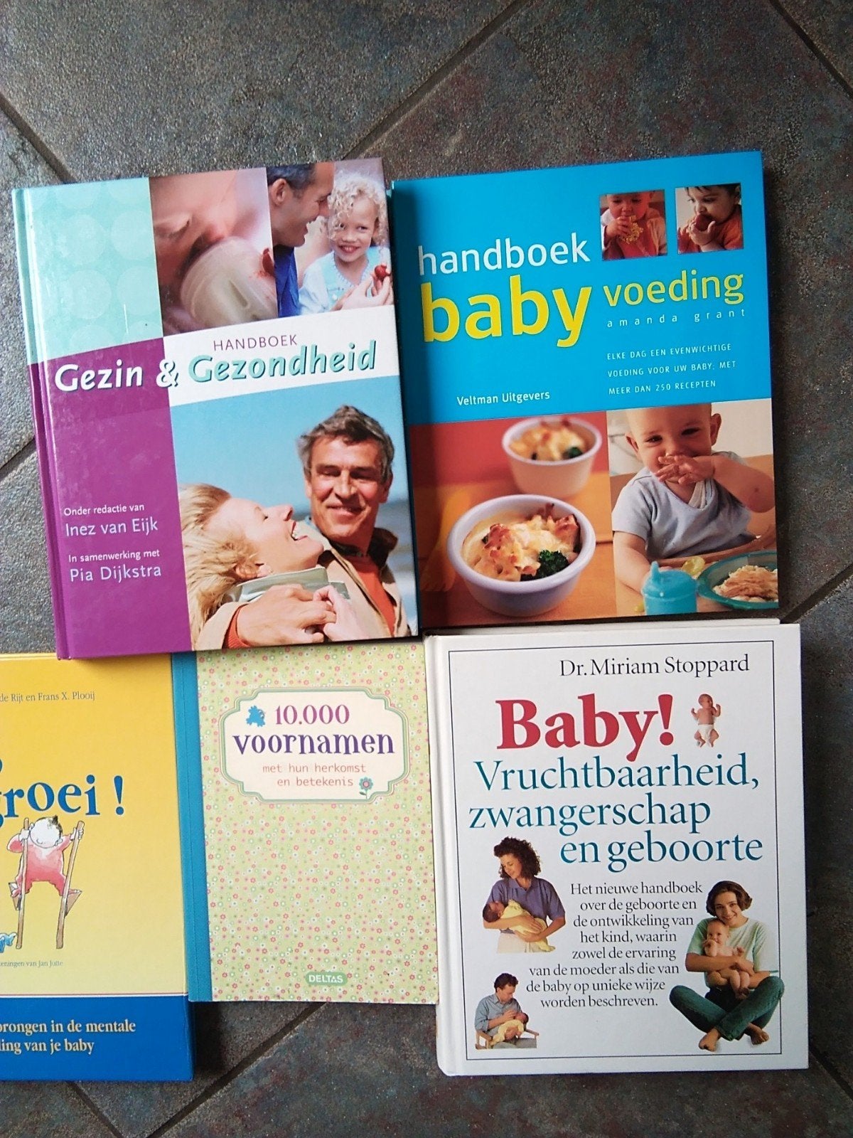 Pakket boeken. Ook los te koop, Ophalen of Verzenden, Zo goed als nieuw, Zwangerschap en Bevalling