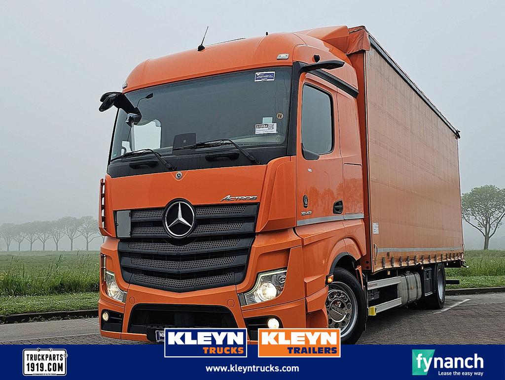 MERCEDES-BENZ ACTROS 1843 mp5 mirror cams, Automaat, Euro 6, Overige kleuren, 428 pk