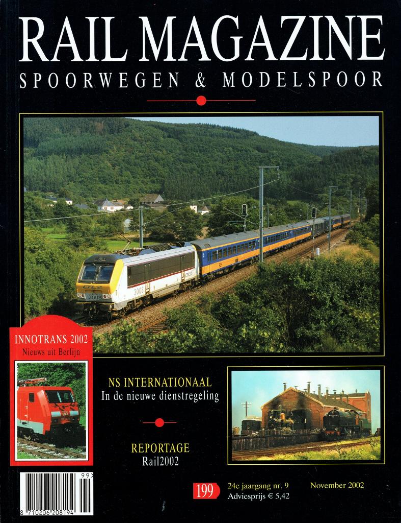 Rail Magazine Spoorwegen & Modelspoor 2002 nr. 199, Verzenden, Gelezen, Trein