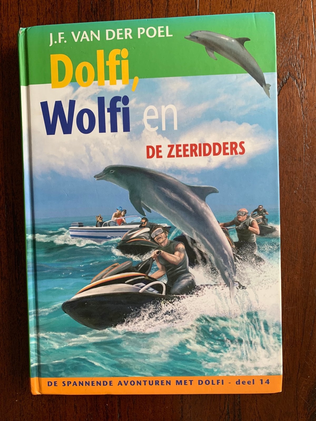 Dolfi en Wolfi en de zeeridders deel 14 J F van der Poel, Boeken, Ophalen of Verzenden, Gelezen