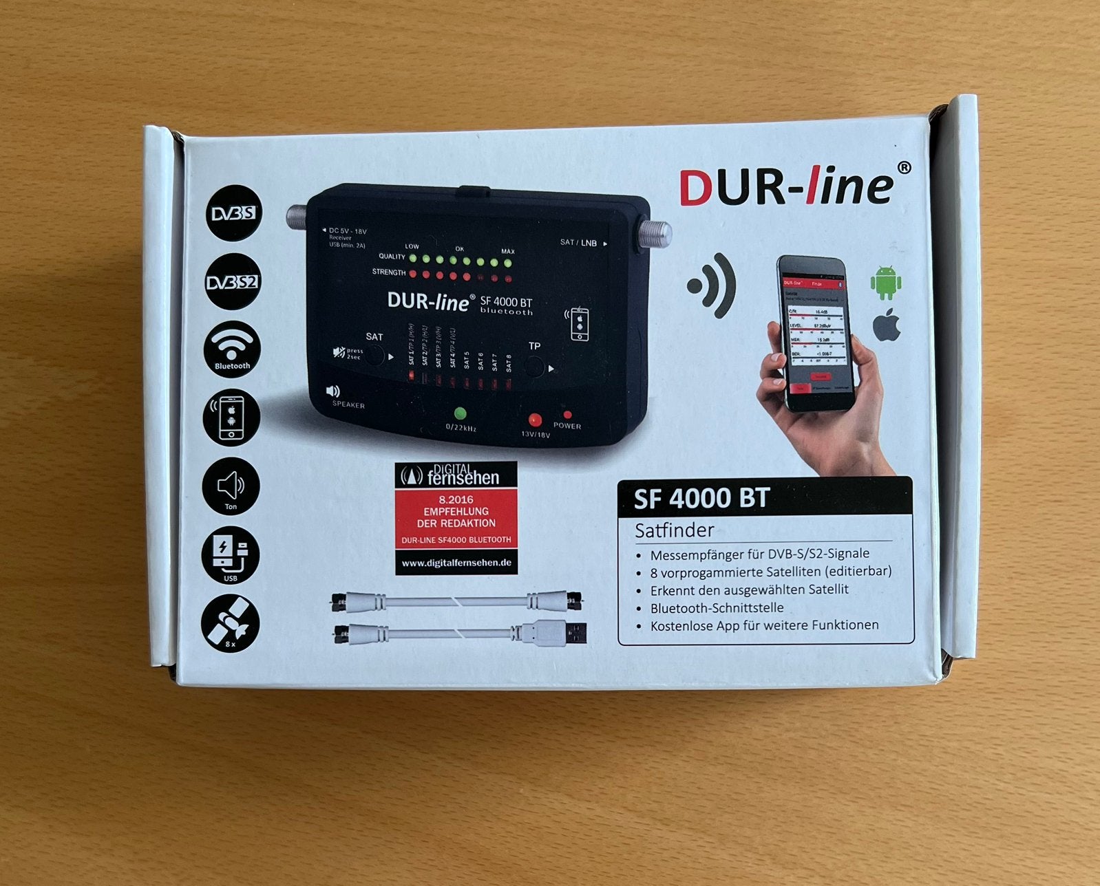 Sat finder  Dur-line SF 4000 BT, Ophalen of Verzenden, Zo goed als nieuw