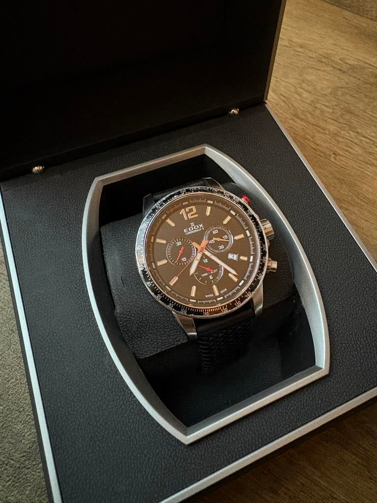 Edox Chronorally-S F1 Edition, Overige merken, Eu, Staal, Eu