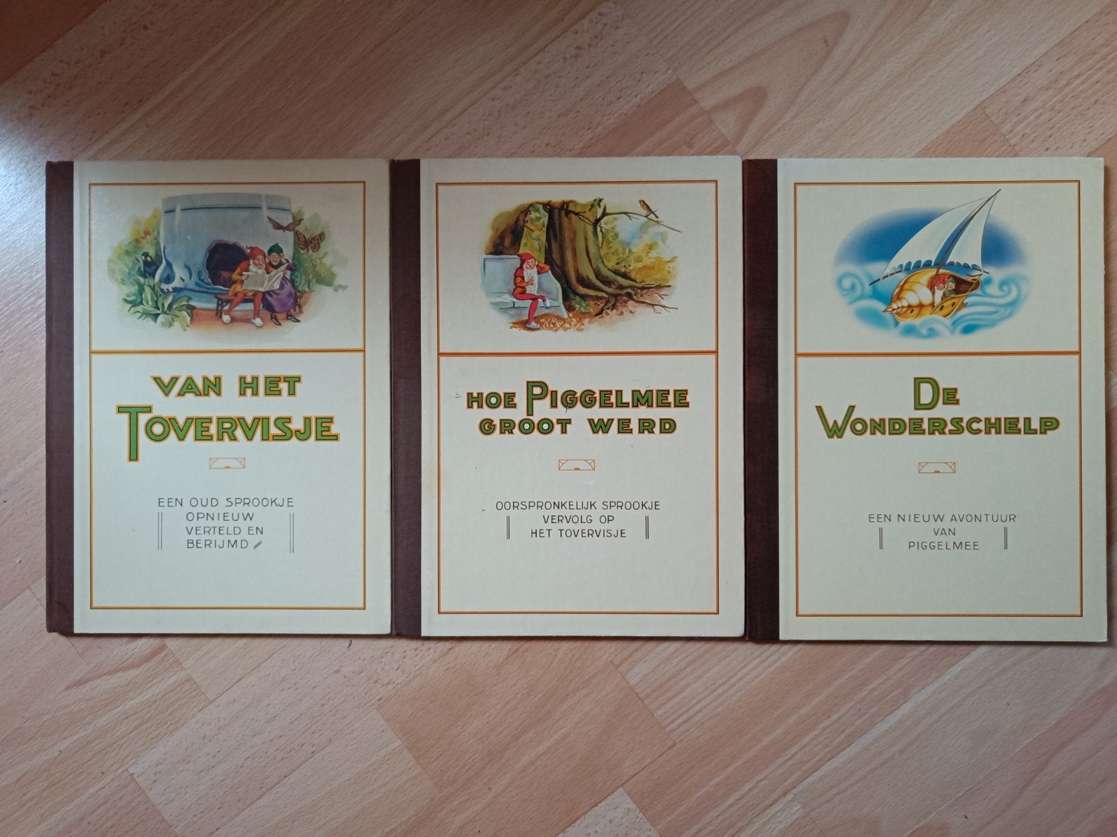 3 boeken van Piggelmee, heruitgave, Ophalen of Verzenden, Gelezen, Diverse