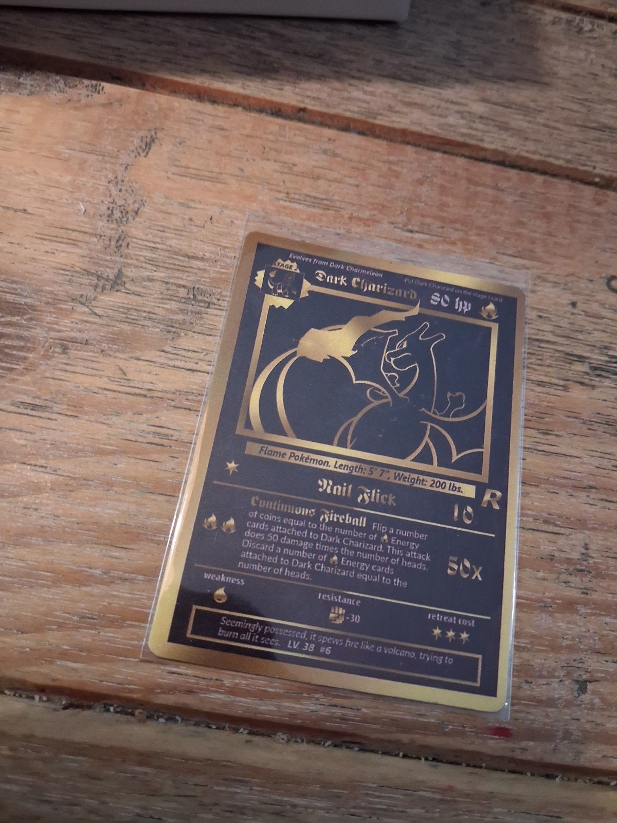 charizard  kaart, Ophalen of Verzenden, Zo goed als nieuw, Losse kaart