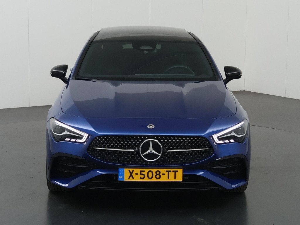 Mercedes-Benz CLA-klasse 250 e AMG Night | Panoramadak | Key, Auto's, Mercedes-Benz, CLA, Gebruikt, 16 kWh, Blauw