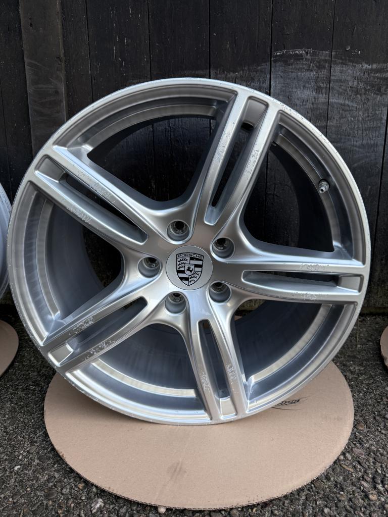 Originele Porsche Panamera turbo 971 velgen 20” 5x130 tpms, Niet ingevuld, Velg(en), Niet ingevuld, Nieuw