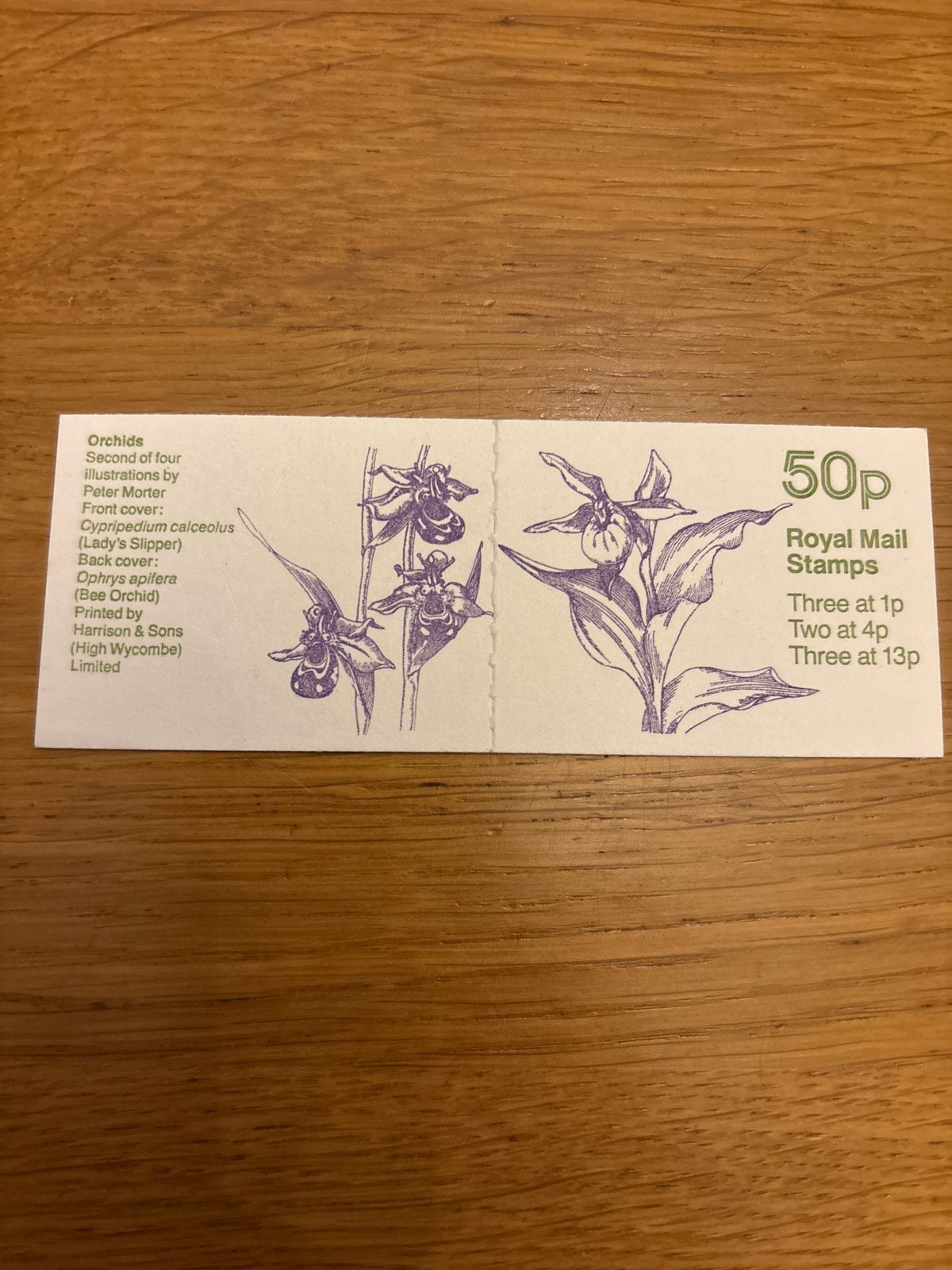 Groot-Brittannië 1985 FB28 Orchideeën Postfris Boekje, Verzenden, Postfris