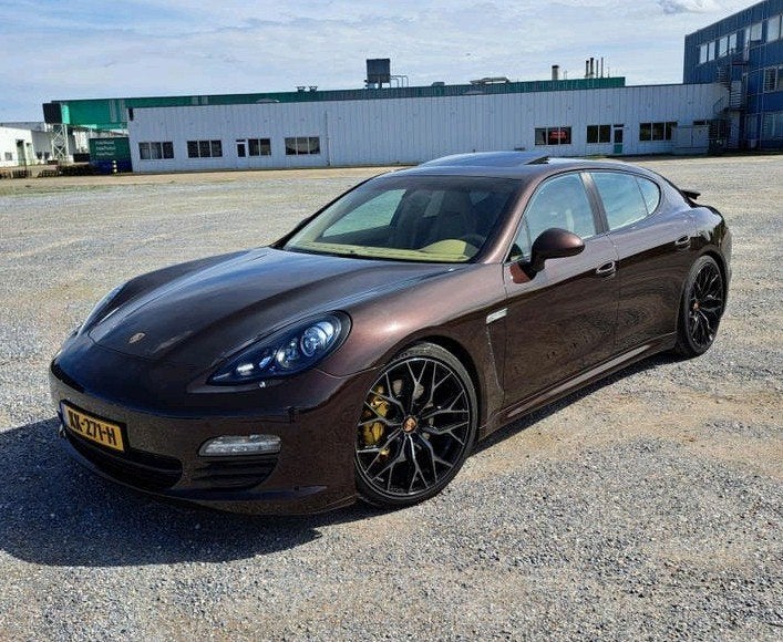 Porsche Panamera 3.6 4 PDK, Auto's, Automaat, Bruin, 4 stoelen, 1795 kg